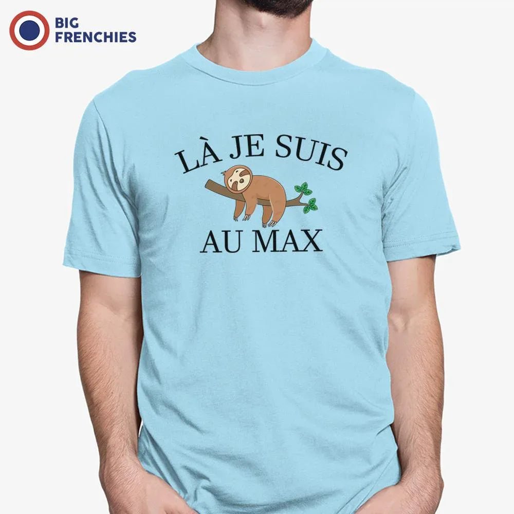 Là Je Suis Au Max Men's Organic Cotton Tee - Create Marketplace