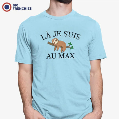 Là Je Suis Au Max Men's Organic Cotton Tee - Create Marketplace