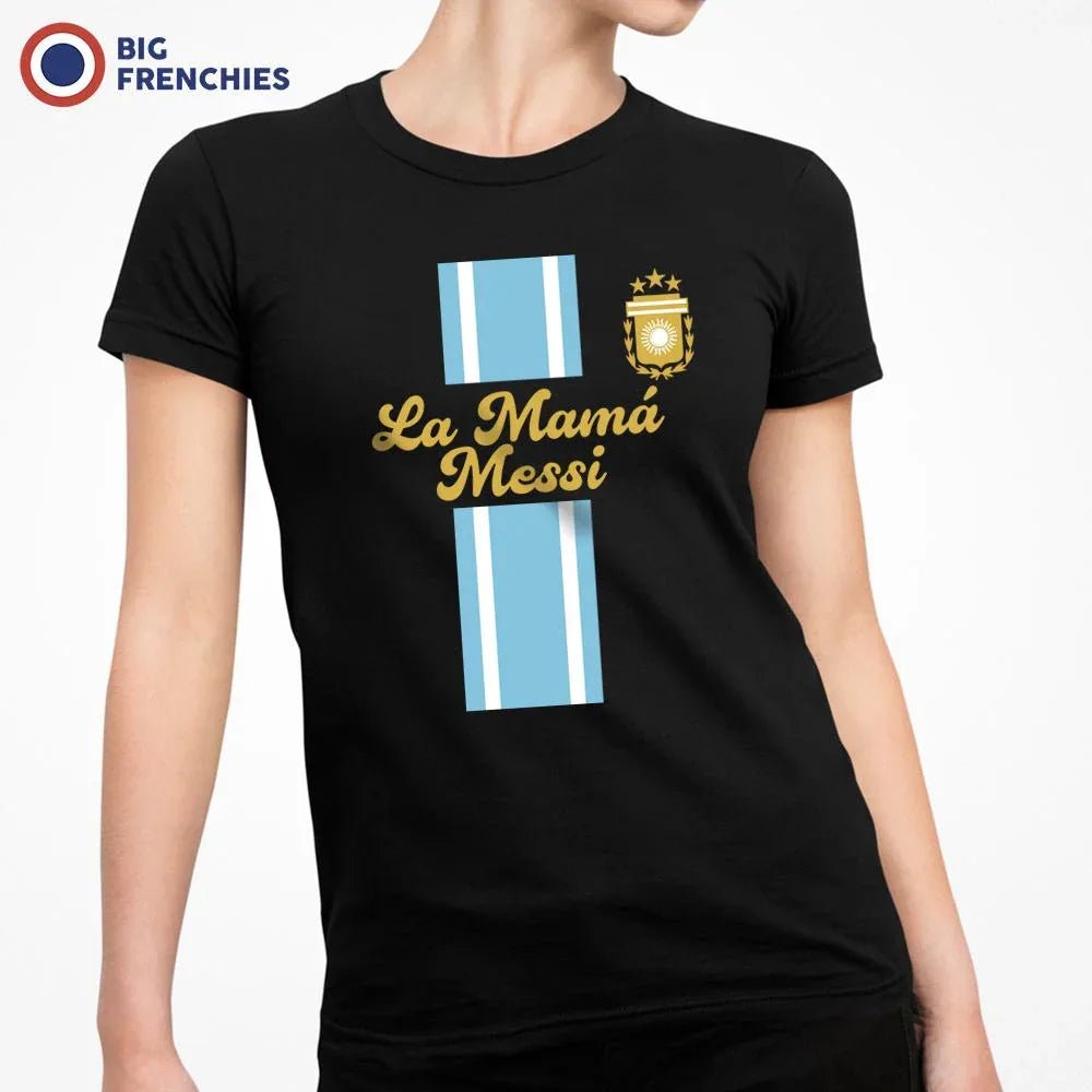 La Mamá Messi Soccer Women's Organic Cotton Tee - Create Marketplace
