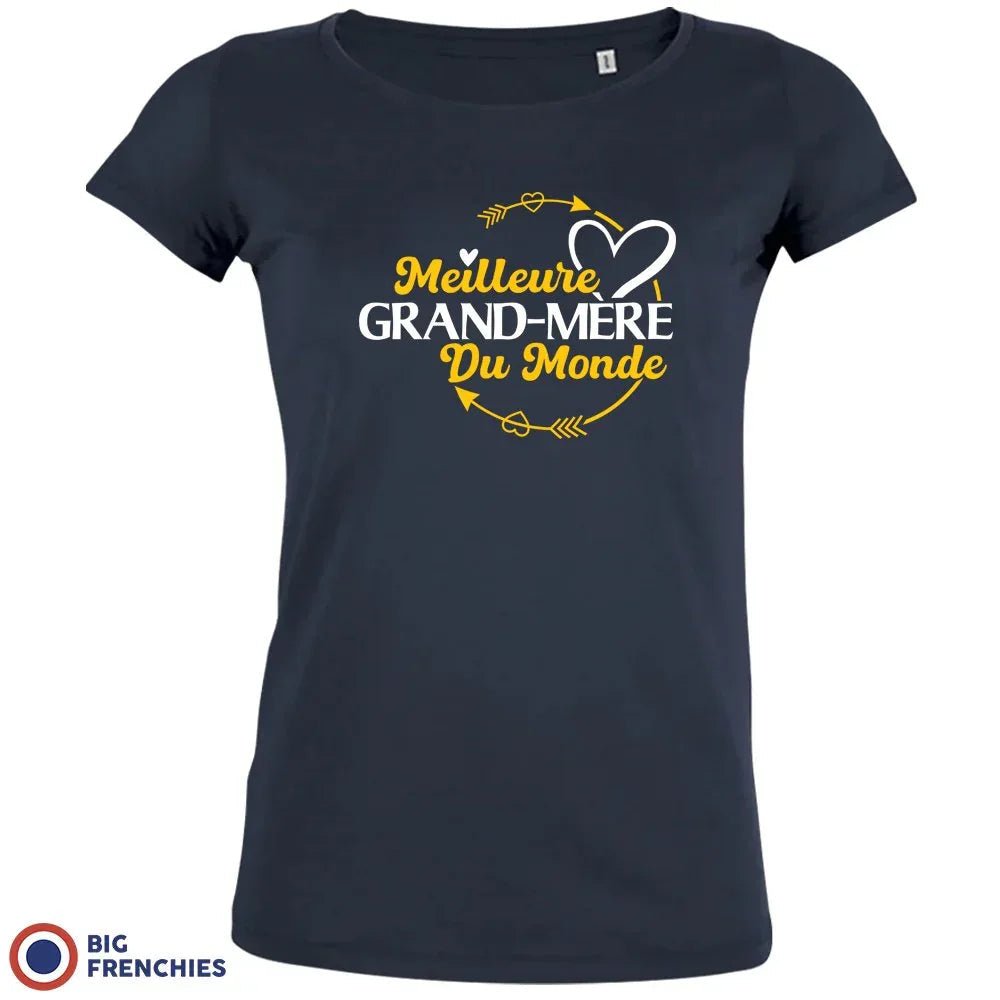 La Meilleure Grand-mère Du Monde Women's Organic Cotton Tee - Create Marketplace