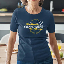 La Meilleure Grand-mère Du Monde Women's Organic Cotton Tee - Create Marketplace