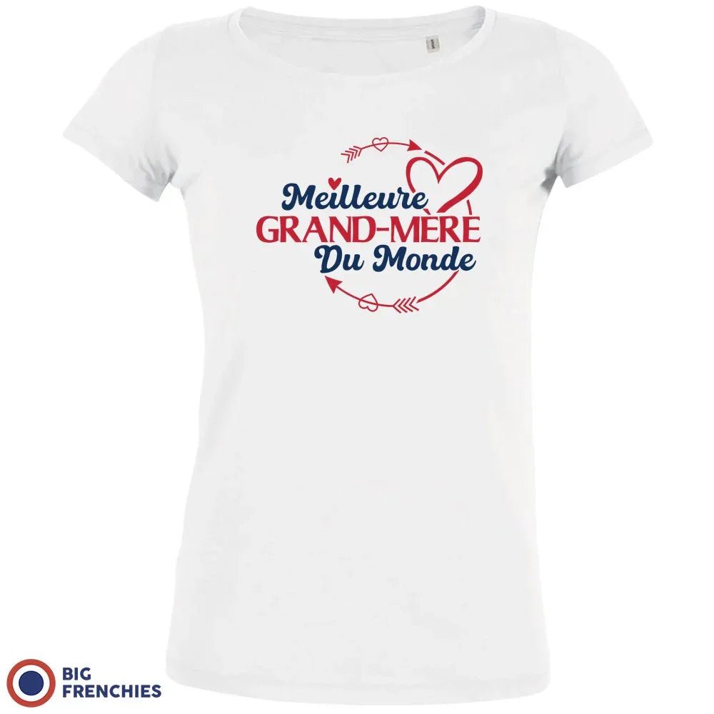 La Meilleure Grand-mère Du Monde Women's Organic Cotton Tee - Create Marketplace