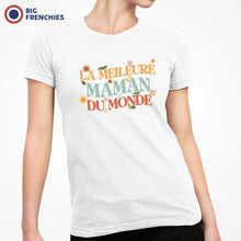 La meilleure Maman Du Monde Women's Organic Cotton Tee - Create Marketplace