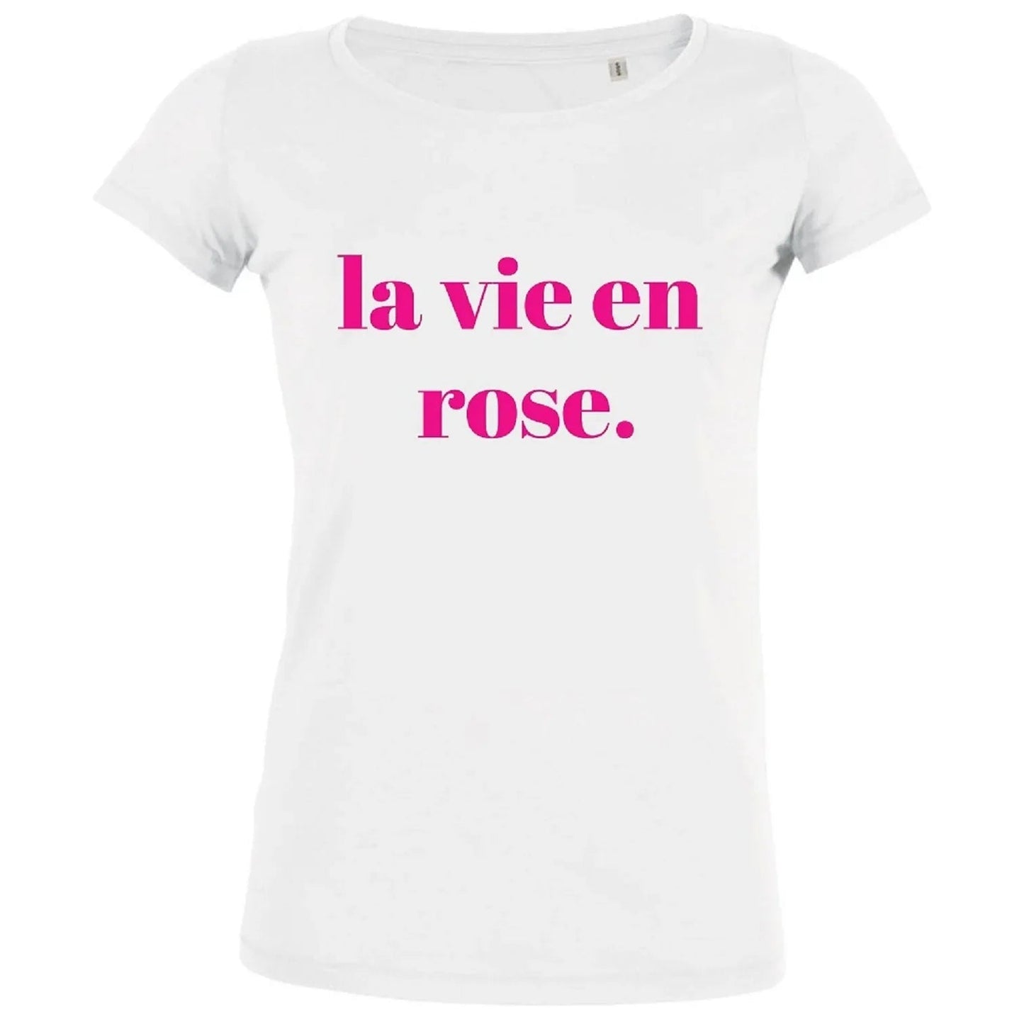 La Vie en Rose Women's Organic Tee - Create Marketplace