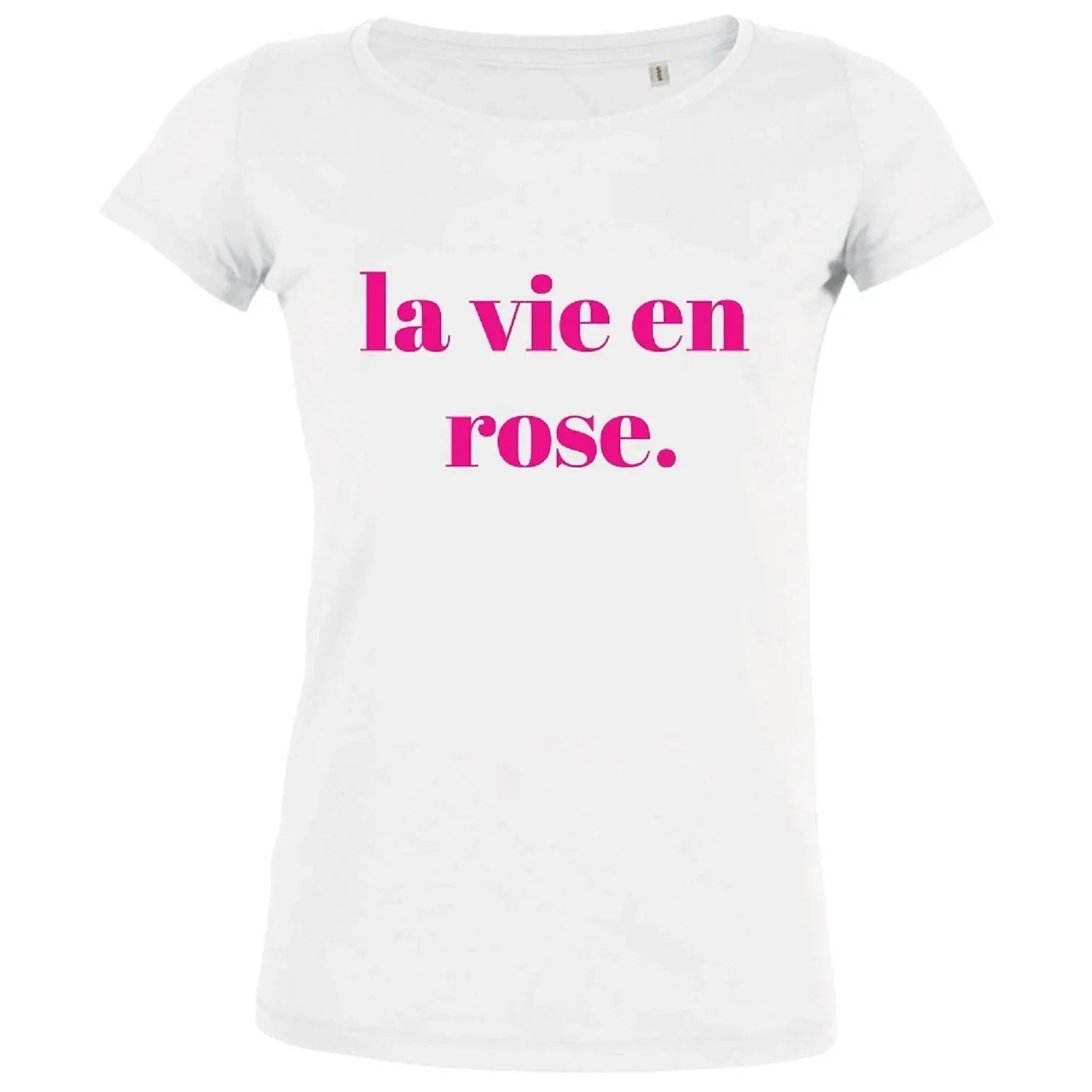La Vie en Rose Women's Organic Tee - Create Marketplace
