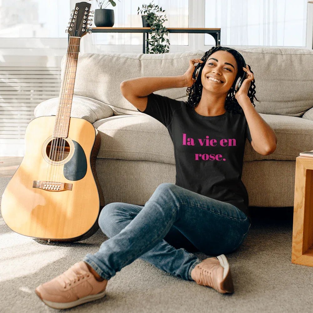 La Vie en Rose Women's Organic Tee - Create Marketplace