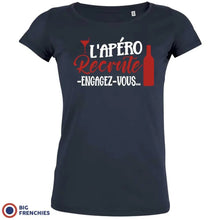 L'apéro Recrute Engagez-Vous Women's Organic Cotton Tee - Create Marketplace