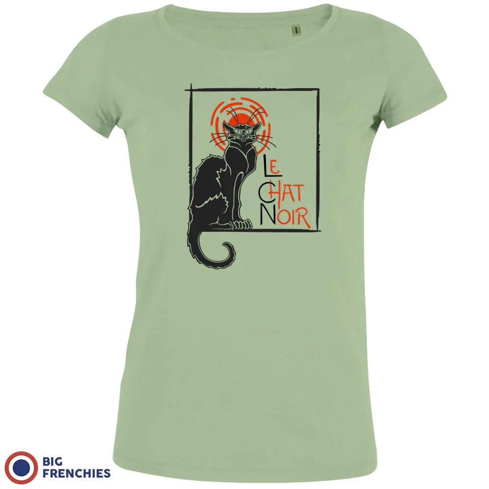 Le Chat Noir Women's Organic Tee - Create Marketplace