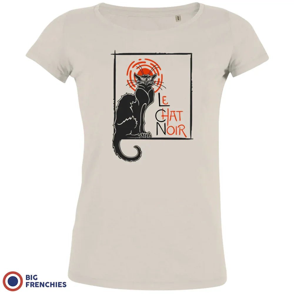 Le Chat Noir Women's Organic Tee - Create Marketplace