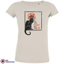 Le Chat Noir Women's Organic Tee - Create Marketplace