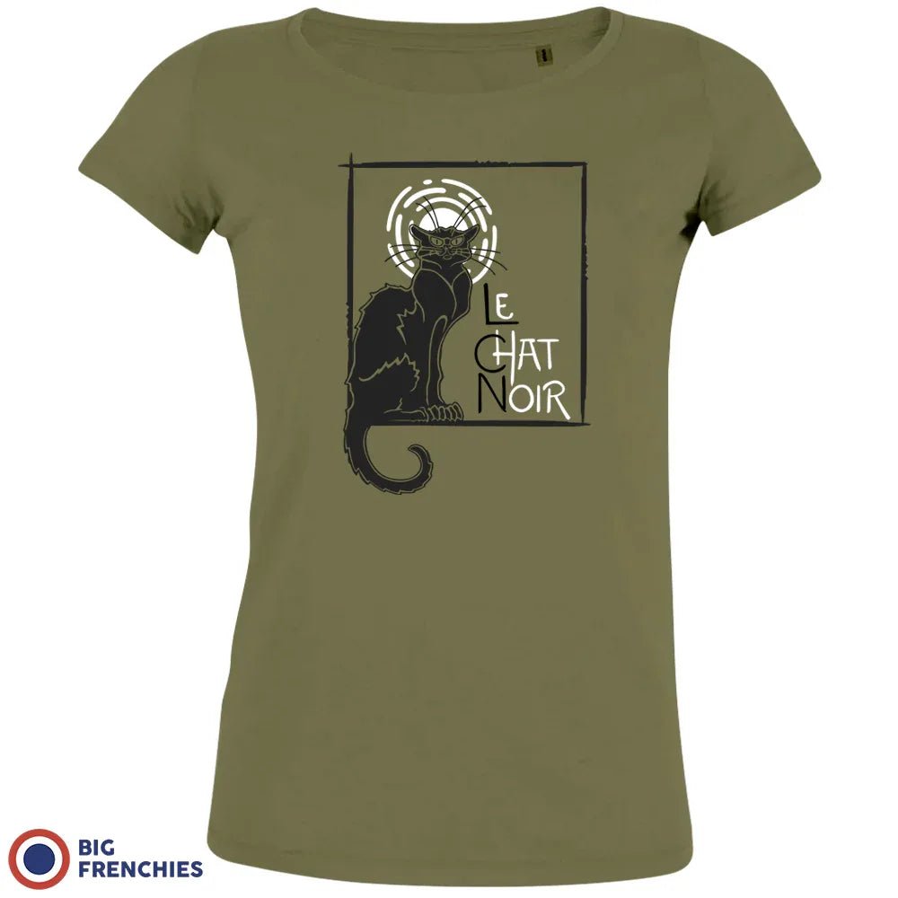 Le Chat Noir Women's Organic Tee - Create Marketplace