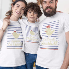 Le Père Du Football, Madame La Victoire, Petit Champion Dad Mom and Kid Matching Organic Cotton T-Shirts Family Set (Set of 3) - Create Marketplace