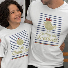 Le Père Du Football, Petit Champion Dad and Child Organic Cotton T-Shirts Family Set (Set of 2) - Create Marketplace