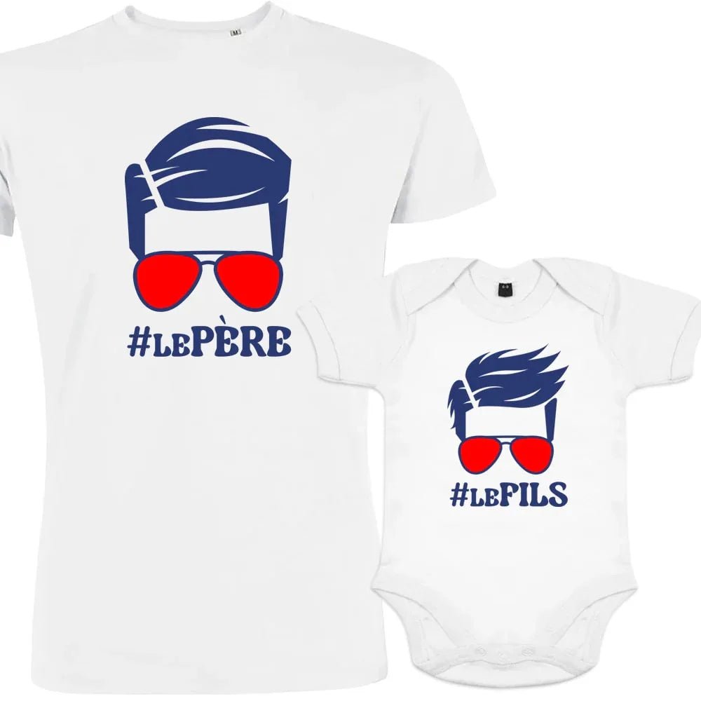 Le Père Le Fils Dad and Child Matching Organic Outfit - Create Marketplace