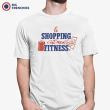 Le Shopping C'est Mon Fitness Men's Organic Cotton Tee - Create Marketplace