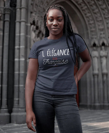 L'Elegence À La Française Women's Organic Tee - Create Marketplace