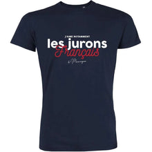 Les Jurons Français Men's Organic Tee (Navy) - Create Marketplace