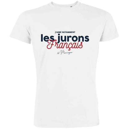 Les Jurons Français Men's Organic Tee (Navy) - Create Marketplace