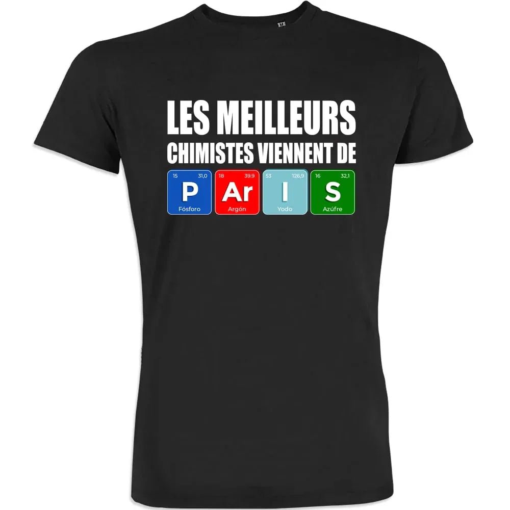 Les meilleurs Chimistes Viennent De Paris Men's Organic Cotton Tee - Create Marketplace
