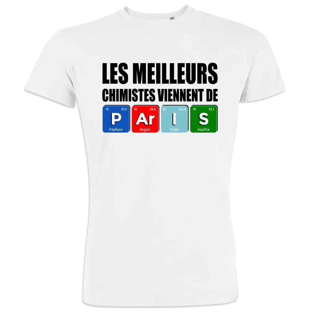 Les meilleurs Chimistes Viennent De Paris Men's Organic Cotton Tee - Create Marketplace