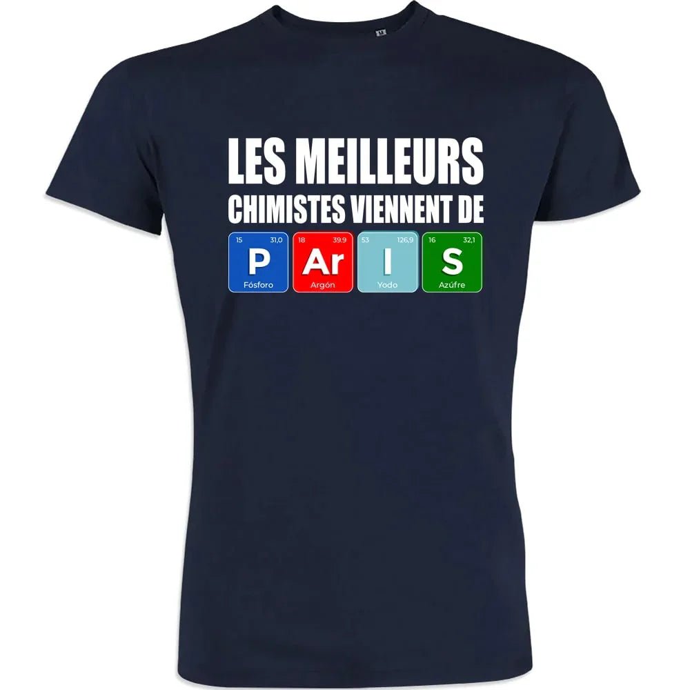 Les meilleurs Chimistes Viennent De Paris Men's Organic Cotton Tee - Create Marketplace