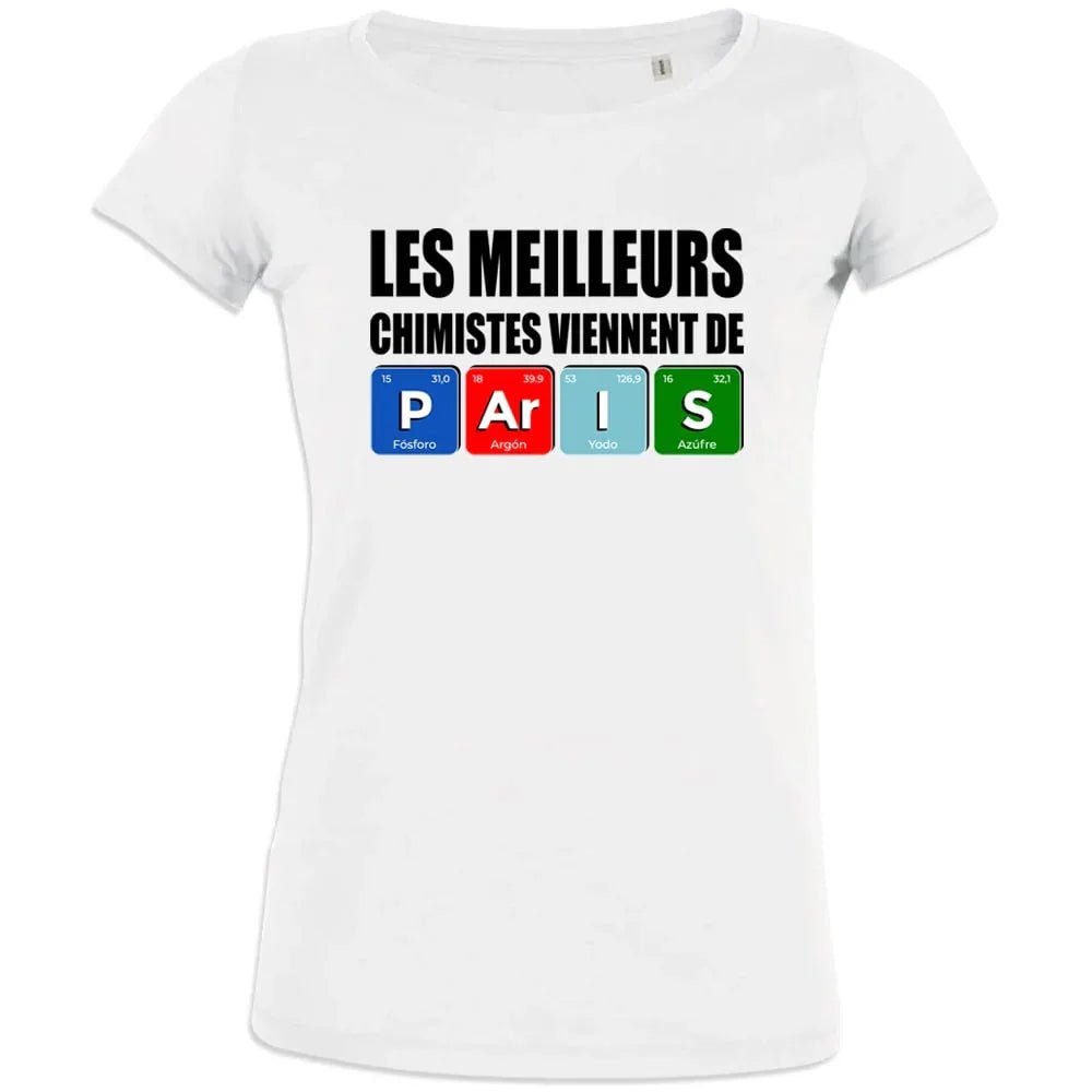 Les meilleurs Chimistes Viennent De Paris Women's Organic Cotton Tee - Create Marketplace
