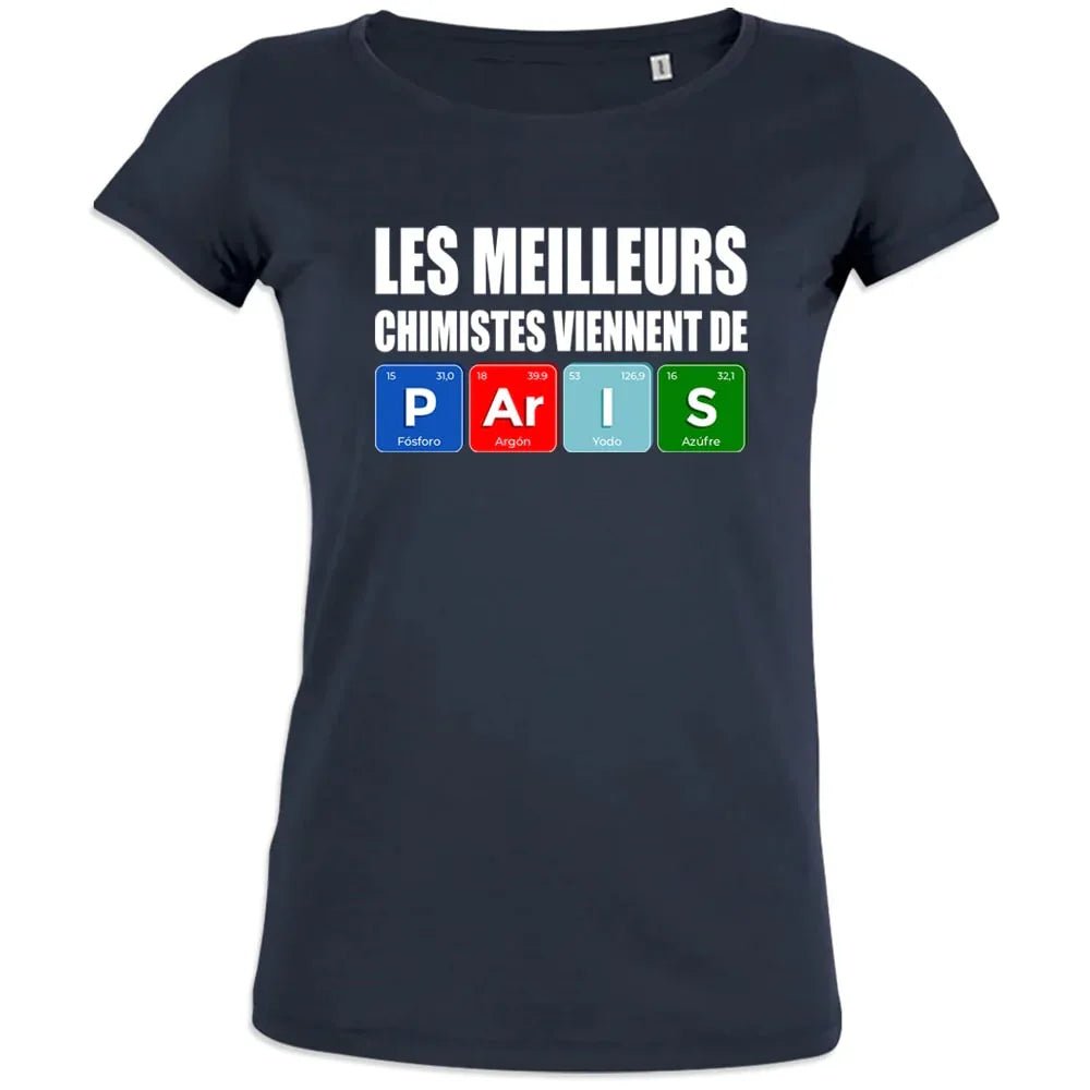 Les meilleurs Chimistes Viennent De Paris Women's Organic Cotton Tee - Create Marketplace