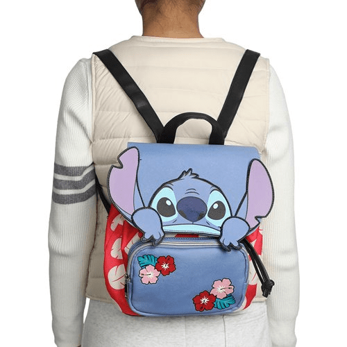 Lilo & Stitch Floral Mini-Backpack - Create Marketplace