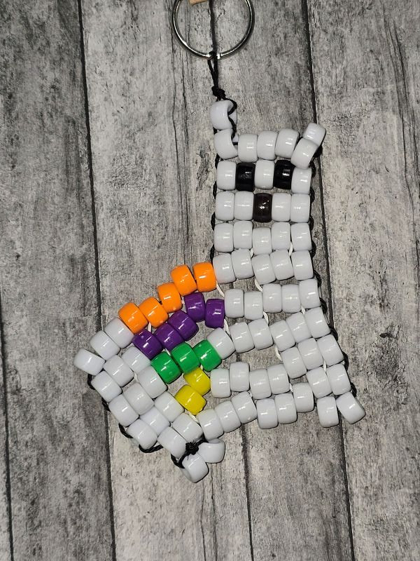 Llama keychain - made by kid Luke - Create Marketplace