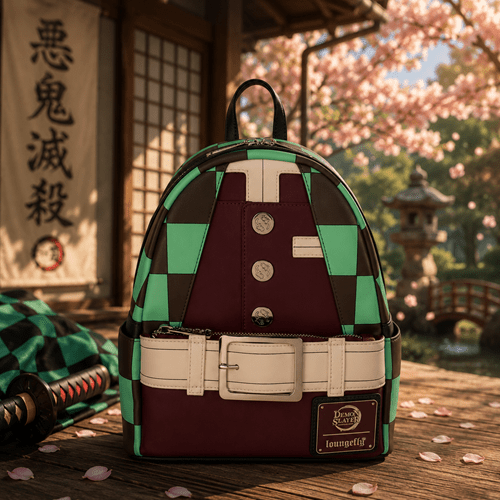 Longefly Demon Slayer Tanjiro Kamado Cosplay Mini-Backpack - Create Marketplace