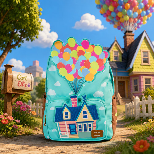 Loungefly Disney Pixar Up Nylon Full-Size Backpack - Create Marketplace