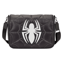 Loungefly Spider-Man Black Out Crossbody Messenger Bag - Create Marketplace