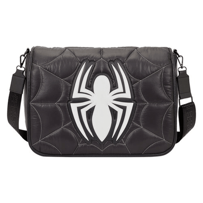 Loungefly Spider-Man Black Out Crossbody Messenger Bag - Create Marketplace