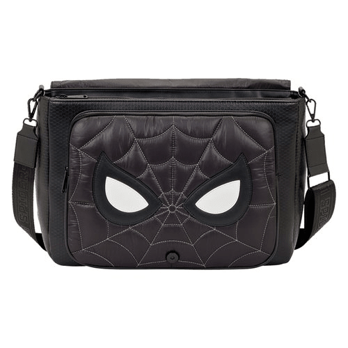 Loungefly Spider-Man Black Out Crossbody Messenger Bag - Create Marketplace