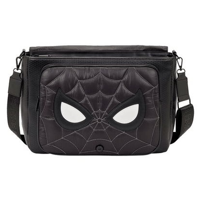 Loungefly Spider-Man Black Out Crossbody Messenger Bag - Create Marketplace
