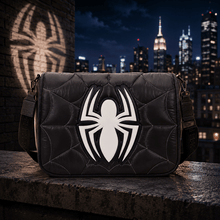 Loungefly Spider-Man Black Out Crossbody Messenger Bag - Create Marketplace