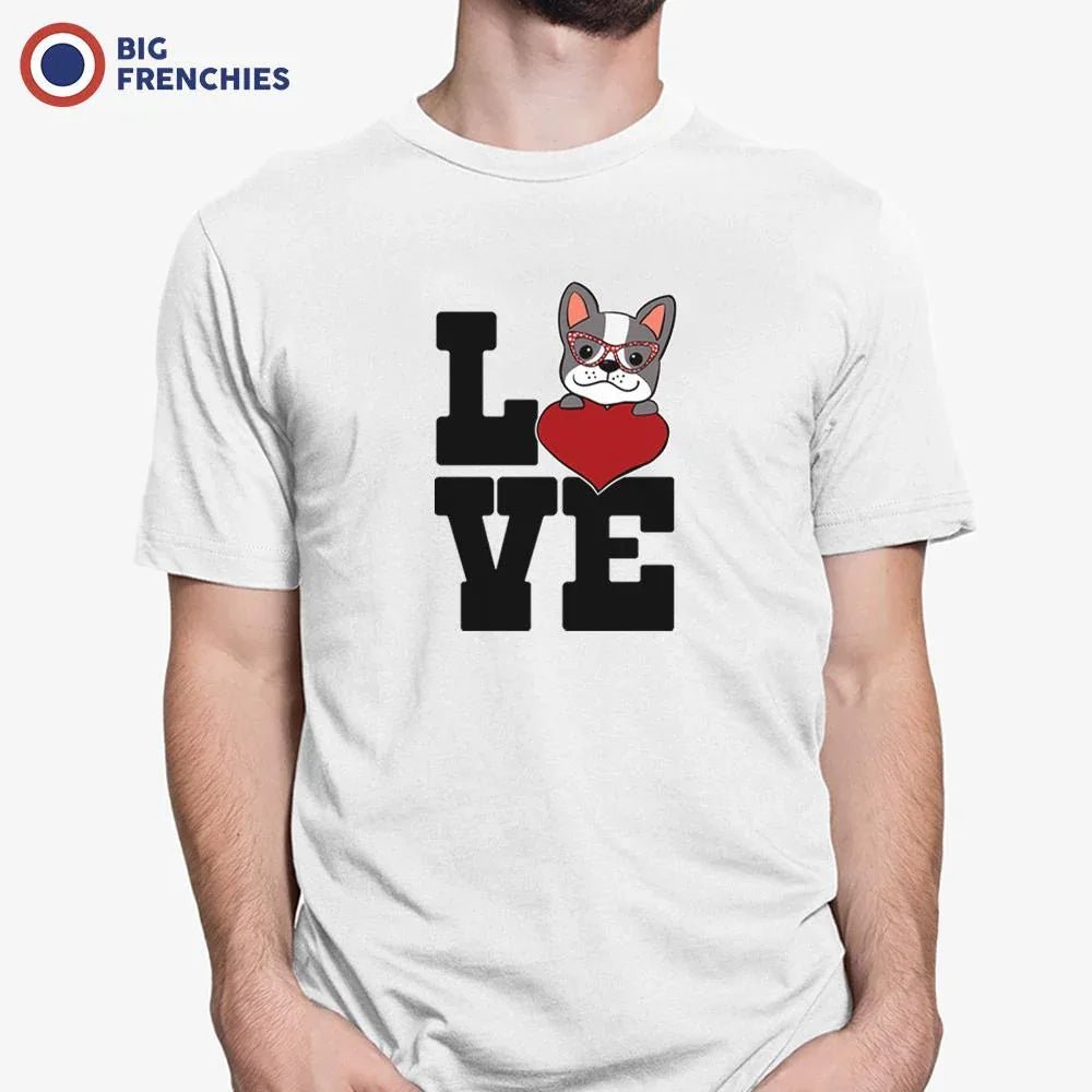 Love French Bulldog Men's Organic Cotton Tee - Create Marketplace