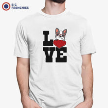 Love French Bulldog Men's Organic Cotton Tee - Create Marketplace