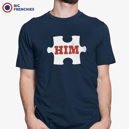 Love Puzzle Men's Organic Cotton Tee - Create Marketplace