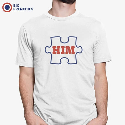 Love Puzzle Men's Organic Cotton Tee - Create Marketplace