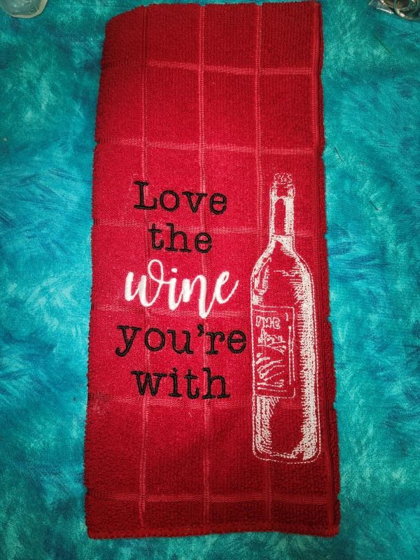 Love the wine towel - Create Marketplace