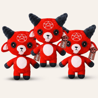 Lucibaa Demon Goat Plushie – 10-Inch Collectible - Create Marketplace