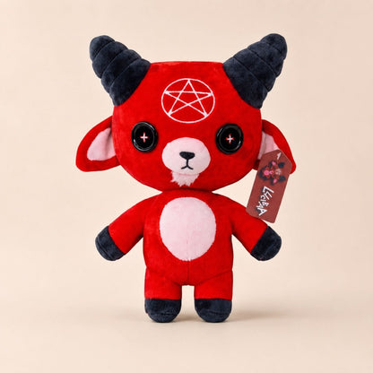 Lucibaa Demon Goat Plushie – 10-Inch Collectible - Create Marketplace