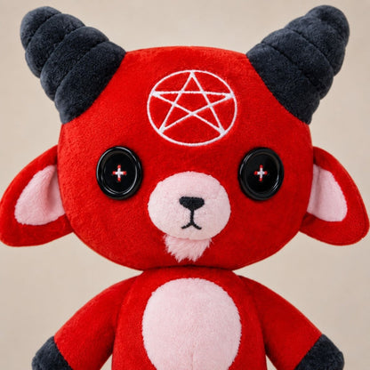Lucibaa Demon Goat Plushie – 10-Inch Collectible - Create Marketplace