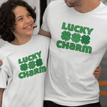 Lucky Charm Dad and Child Organic Cotton T-Shirts family Set (Set of 2) - Create Marketplace