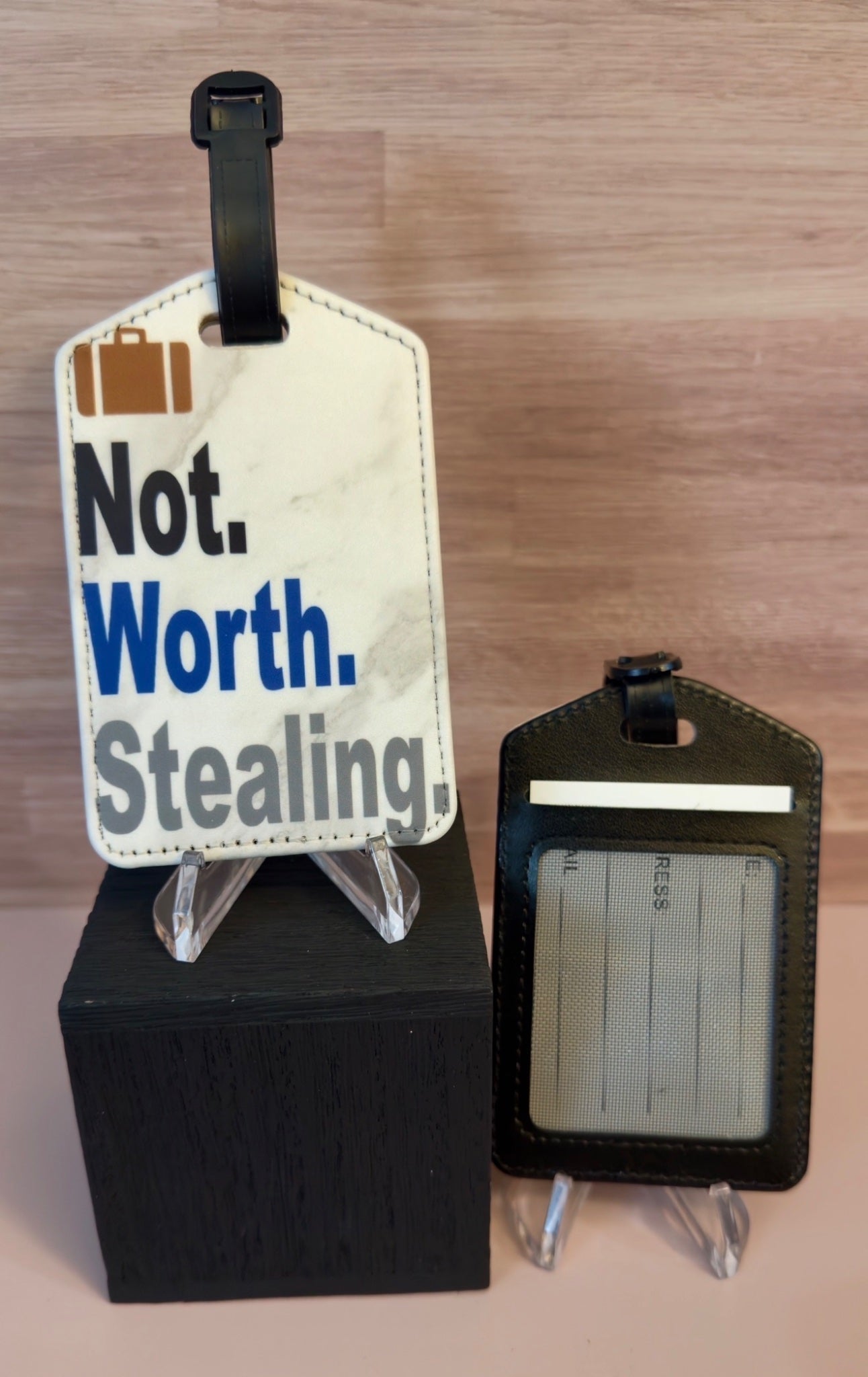 Luggage Tag - Not Worth Stealing - Create Marketplace