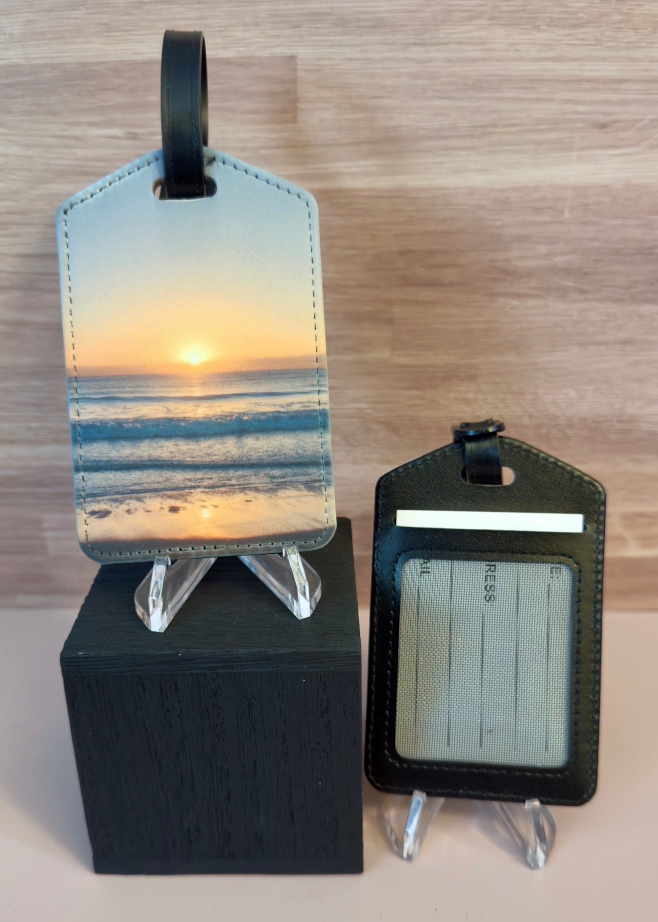 Luggage Tag - Ocean/Sunset - Create Marketplace