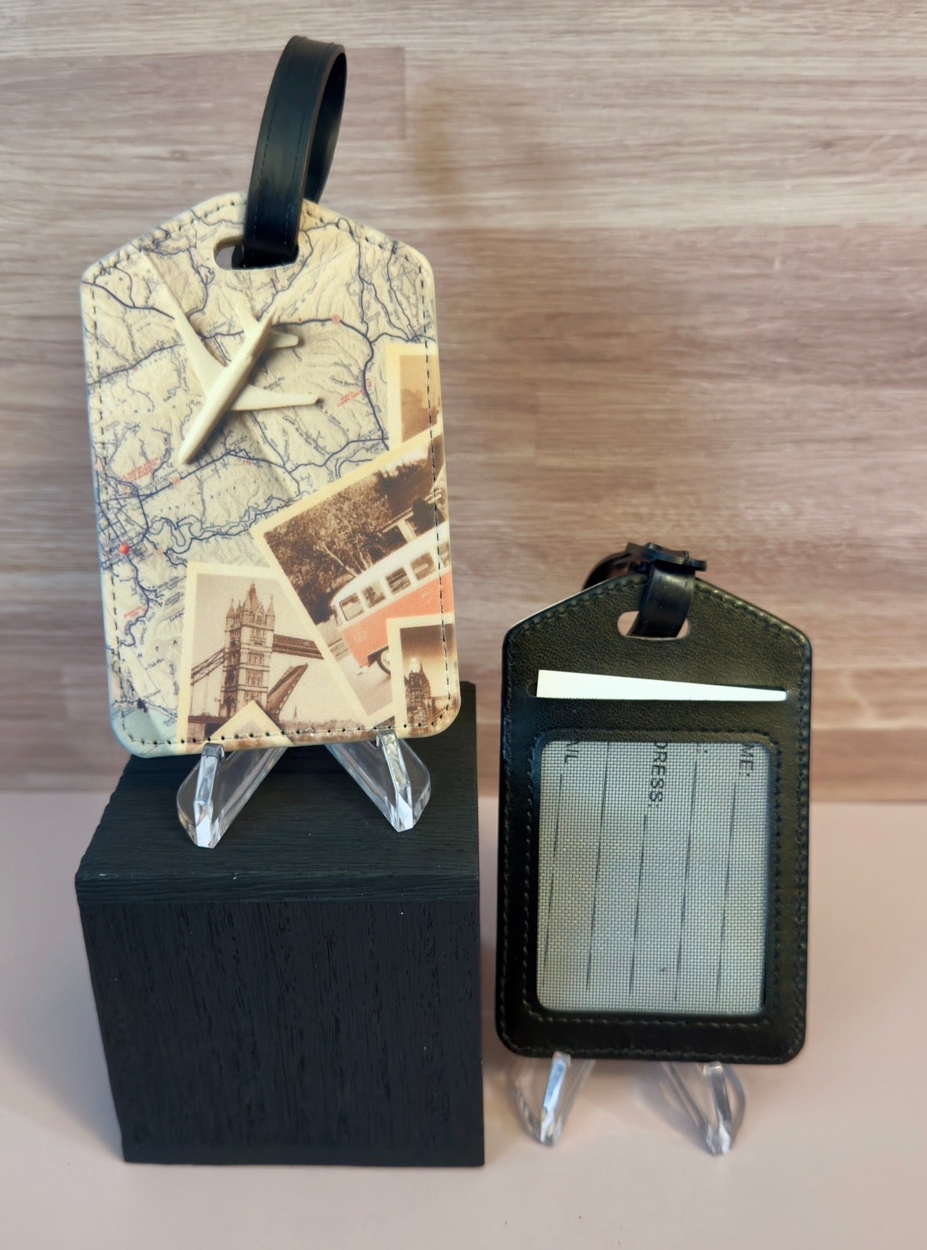 Luggage Tag - Plane/Map - Create Marketplace