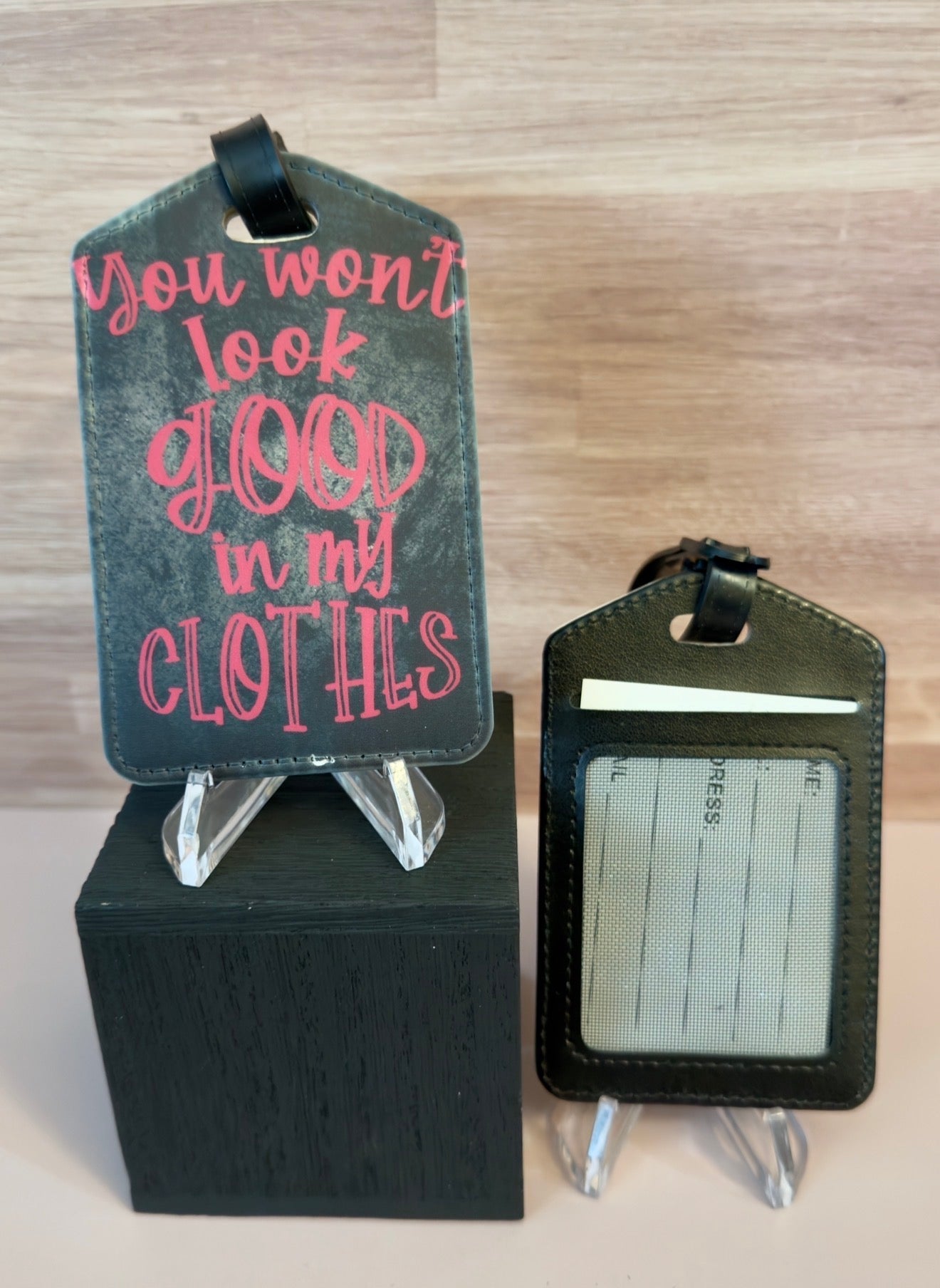 Luggage Tag - Won't Look Good - Create Marketplace