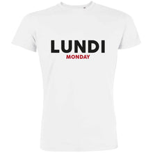 Lundi/Monday Men's Organic Tee - Create Marketplace